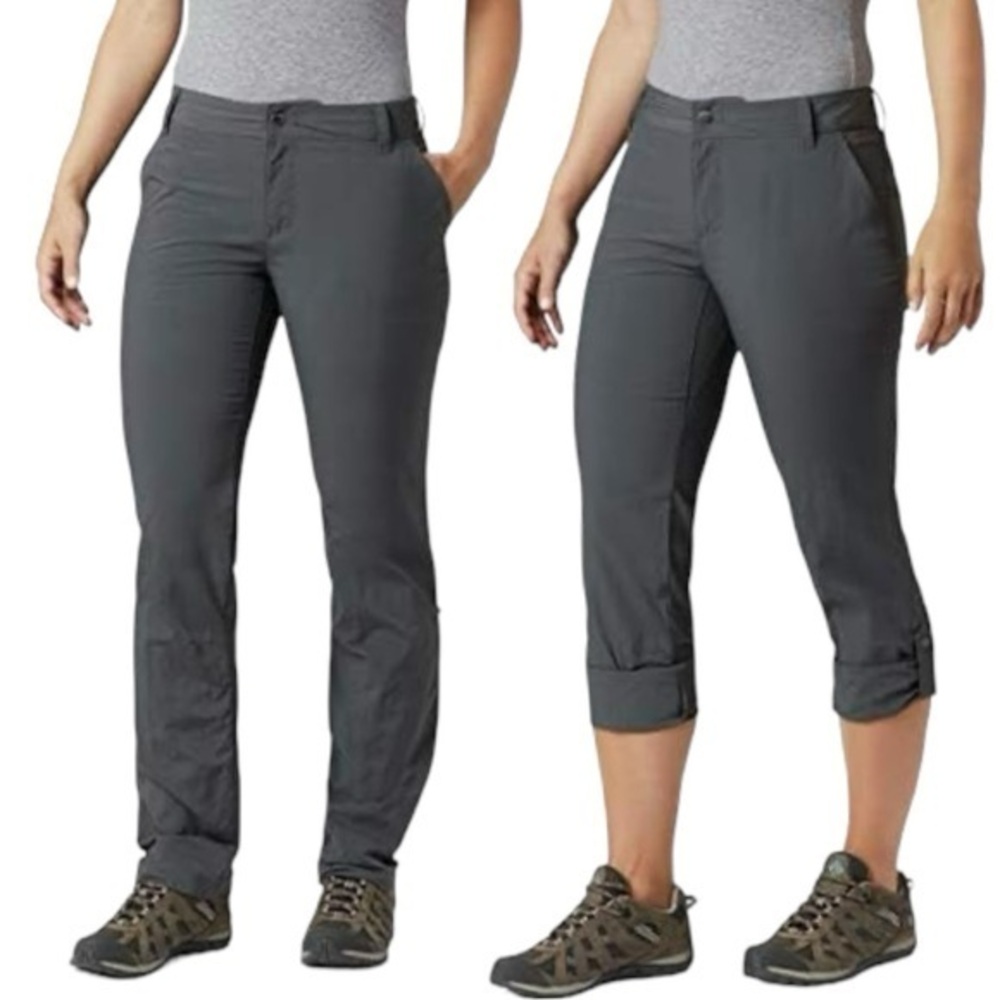 NWT Columbia Silver Ridge Roll-up Outdoor Pant size 16 R in Grey